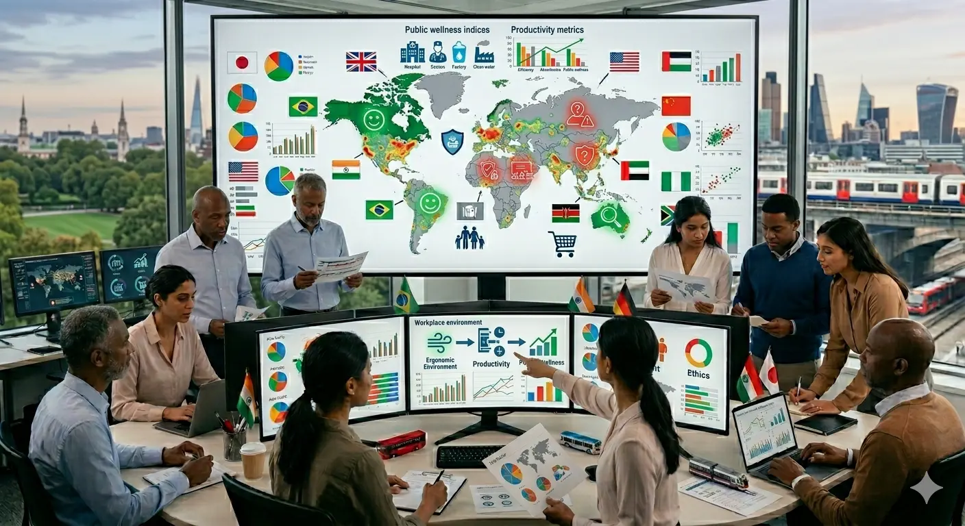 Global Health Research on Workplace Productivity and Public Wellness