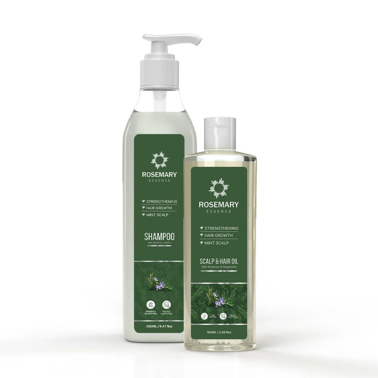 Revitalize Your Hair Naturally with the Strengthening Rosemary Hair Bundle